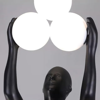 Enlightened Figure Sculptor Floor Lamp Arkstarhome