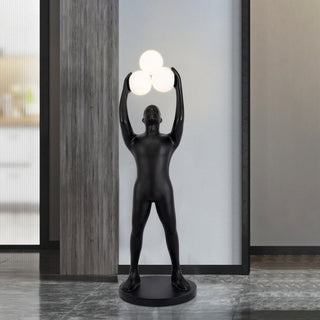 Enlightened Figure Sculptor Floor Lamp Arkstarhome