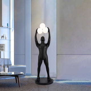 Enlightened Figure Sculptor Floor Lamp Arkstarhome