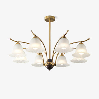 Flora Brass Chandelier Arkstarhome