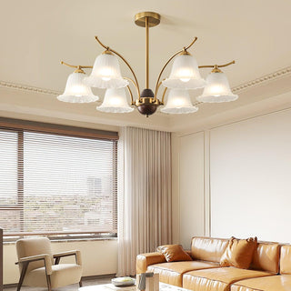 Flora Brass Chandelier Arkstarhome