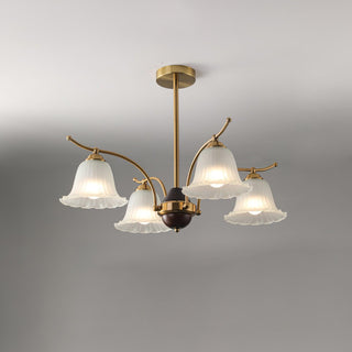 Flora Brass Chandelier Arkstarhome