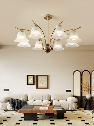 Flora Brass Chandelier Arkstarhome