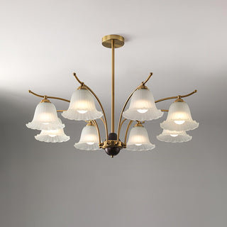 Flora Brass Chandelier Arkstarhome