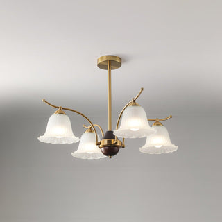 Flora Brass Chandelier Arkstarhome