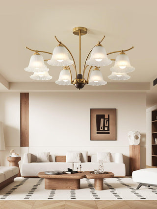 Flora Brass Chandelier Arkstarhome