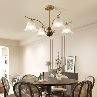 Flora Brass Chandelier Arkstarhome