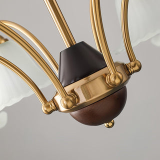 Flora Brass Chandelier Arkstarhome