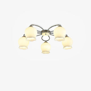 Floral Glass Ceiling Lamp Arkstarhome