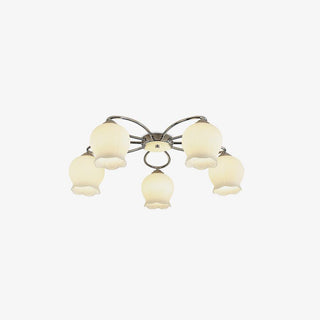 Floral Glass Ceiling Lamp Arkstarhome