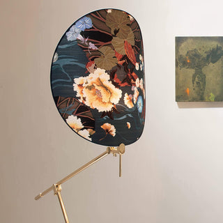 Floral Nocturne Floor Lamp Arkstarhome