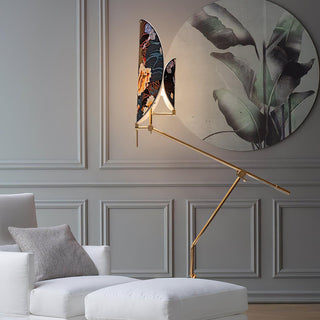 Floral Nocturne Floor Lamp Arkstarhome