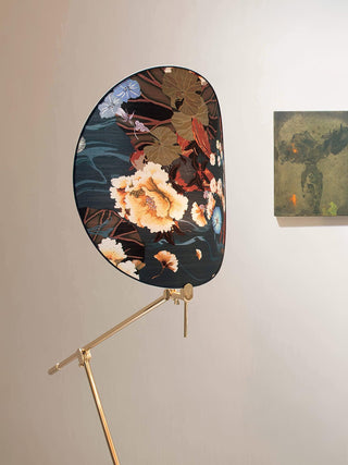 Floral Nocturne Floor Lamp Arkstarhome