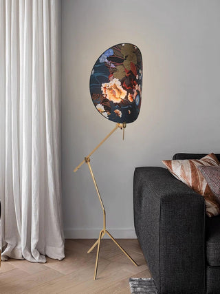 Floral Nocturne Floor Lamp Arkstarhome