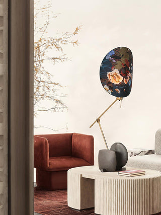 Floral Nocturne Floor Lamp Arkstarhome