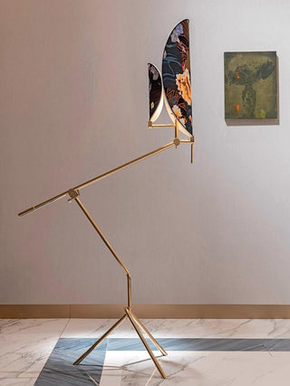 Floral Nocturne Floor Lamp Arkstarhome