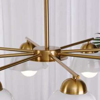 Flower Shade Chandelier Arkstarhome