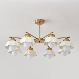 Flower Shade Chandelier Arkstarhome