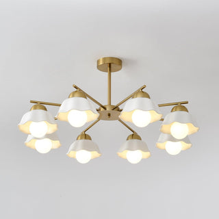 Flower Shade Chandelier Arkstarhome