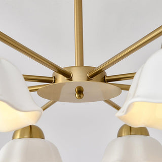 Flower Shade Chandelier Arkstarhome