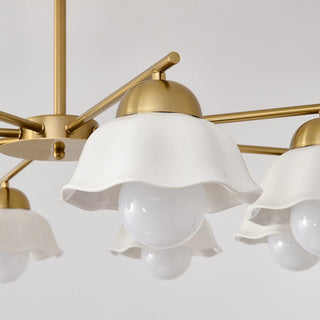 Flower Shade Chandelier Arkstarhome