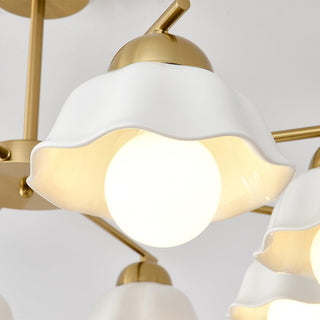 Flower Shade Chandelier Arkstarhome