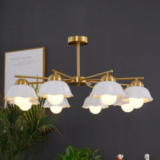 Flower Shade Chandelier Arkstarhome