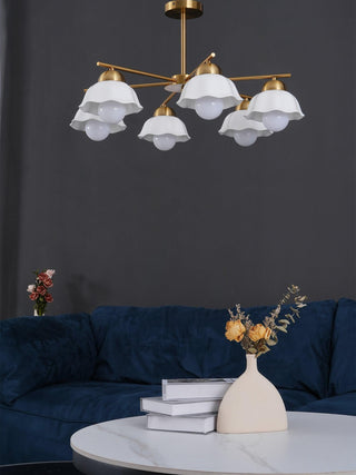 Flower Shade Chandelier Arkstarhome