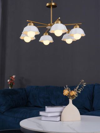 Flower Shade Chandelier Arkstarhome