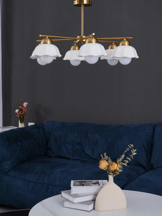 Flower Shade Chandelier Arkstarhome