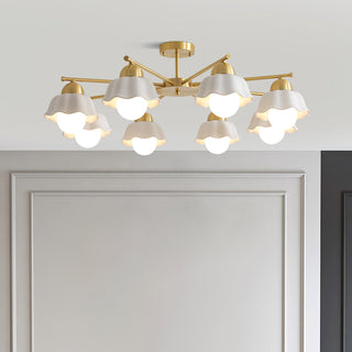 Flower Shade Chandelier Arkstarhome