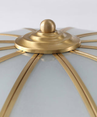 Flower Shape Glass Recessed Ceiling Light Arkstarhome