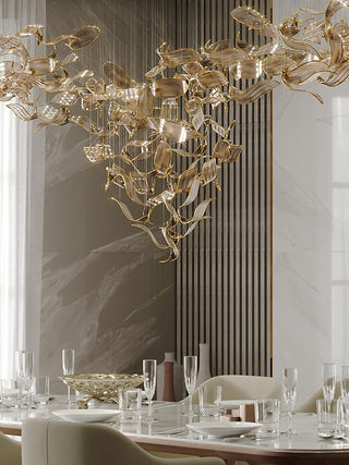 Fluttering Leaves Chandelier Arkstarhome