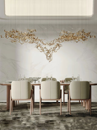 Fluttering Leaves Chandelier Arkstarhome