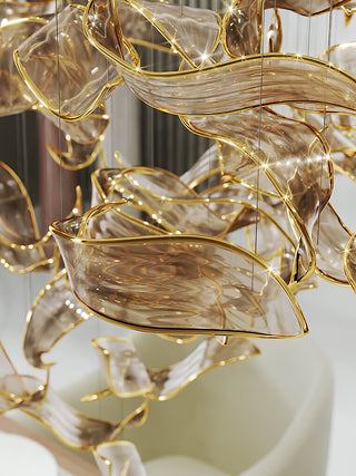 Fluttering Leaves Chandelier Arkstarhome