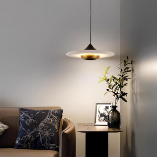 Flying Saucer Marble Pendant Lamp Arkstarhome