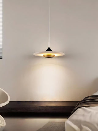 Flying Saucer Marble Pendant Lamp Arkstarhome
