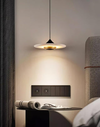 Flying Saucer Marble Pendant Lamp Arkstarhome