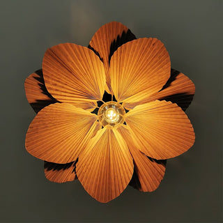 Folded Leaf Lotus Pendant Lamp Arkstarhome
