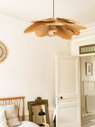 Folded Leaf Lotus Pendant Lamp Arkstarhome