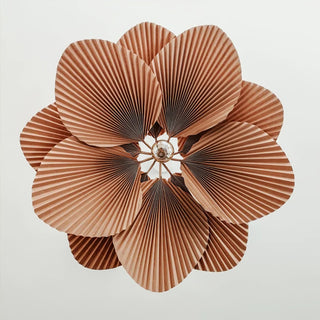 Folded Leaf Lotus Pendant Lamp Arkstarhome