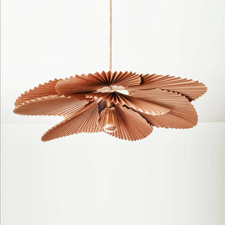 Folded Leaf Lotus Pendant Lamp Arkstarhome