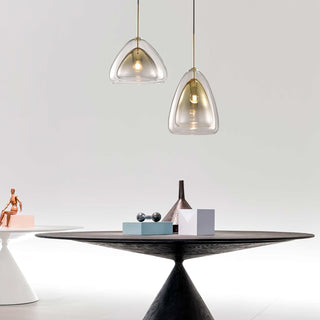 Futuristische Glass Pendant Light Arkstarhome