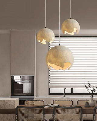 Geometric Resin Pendant Light Arkstarhome