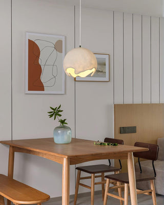 Geometric Resin Pendant Light Arkstarhome