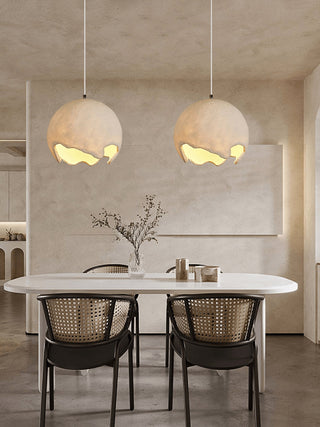 Geometric Resin Pendant Light Arkstarhome