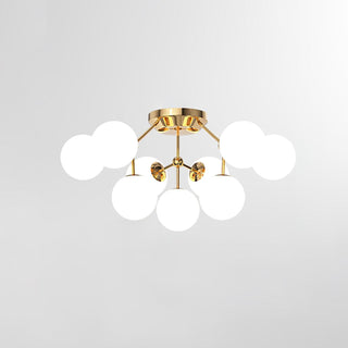 Glass Balls Cluster Ceiling Lamp Arkstarhome