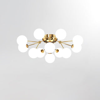 Glass Balls Cluster Ceiling Lamp Arkstarhome