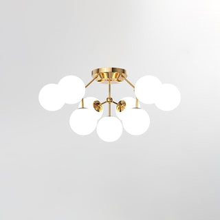 Glass Balls Cluster Ceiling Lamp Arkstarhome
