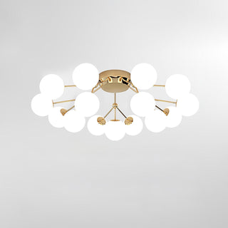 Glass Balls Cluster Ceiling Lamp Arkstarhome